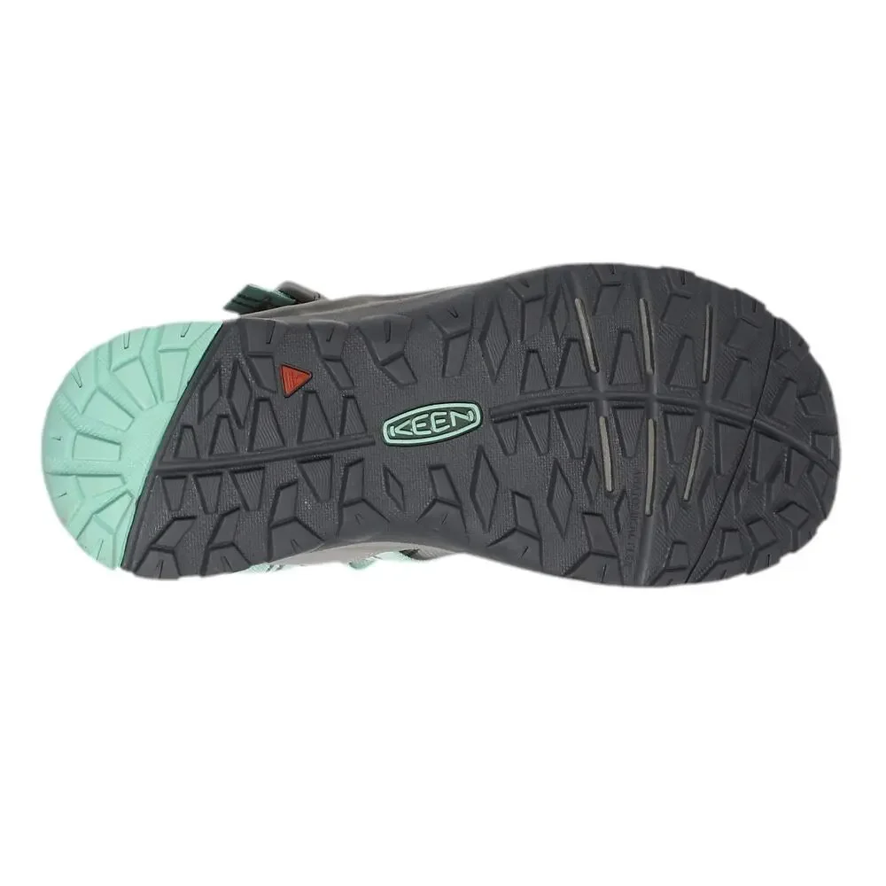 KEEN NEW WOMEN'S TERRADORA II TOE POST SANDAL LIGHT GRAY/OCEAN 8.5